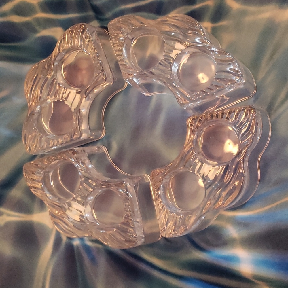 PartyLite Oceanscapes modular tealight holders, set of 4 - Picture 2 of 6